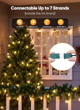 Vintage C9 LED Christmas Lights, 100 Feet C9 String Lights with 100 LED C9 Plastic Bulbs, Waterproof Connectable | Lumora