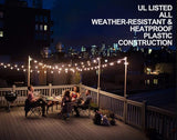 Lampat String Lights, LED 25 Light Bulbs 25Ft G40 Globe String Lights with Bulbs for Indoor/Outdoor Commercial Decor | Lumora