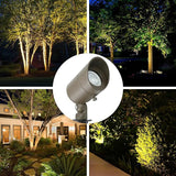 Lumina Lighting® 5W Landscape Lighting 12V Landscape Lights Low Voltage Landscape Spotlights Warm White Waterproof | Lumora