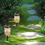 Solar Outdoor Lights,Butterfly Sunflower Waterproof Solar Stake Lights for Pathway Garden Yard Path Walkway | Lumora