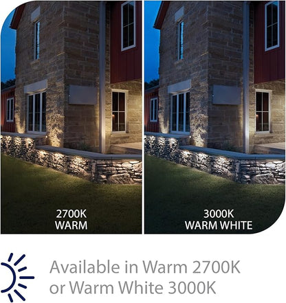 WAC Landscape Lighting, Hardscape 3in LED 12V Strip Light 3000K in Bronze