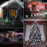 100 Feet C9 Christmas String Lights, Waterproof Commercia Led Outdoor Christmas Lights with 100 Strawberry C9 | Lumora
