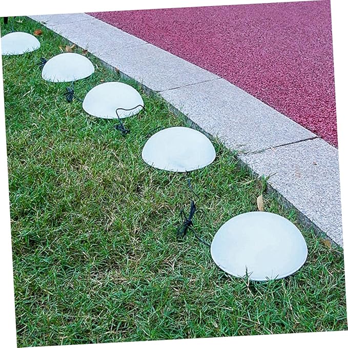 Veemoon Solar Garden Lamp Warm Light Hemisphere Ground Stake Outdoor Pathway Light for Patio Driveway Flower Bed | Lumora