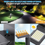 Sunvivo Solar Pathway Lights,2 Modes(Cold White/Warm White),Bright Solar Path Lights Outdoor Waterproof,Perfect | Lumora