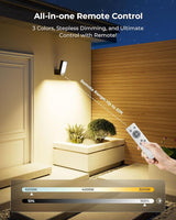 Motion Sensor Outdoor Light, 10000mAh Rechargeable 600 Lumen Battery Operated Outdoor Light with 3 Modes, 3 Color | Lumora