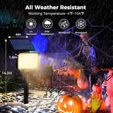 Solar Spot Lights Outdoor Waterproof for Flag, Tree, House, Garden, Yard, 3 Brightness Modes Solar Powered | Lumora