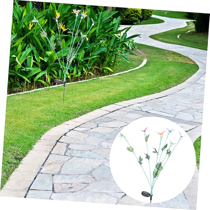 Uonlytech Solar Dragonfly Garden Stake Lights LED Solar Stake Lights for Outdoor Patio Decorative Landscape | Lumora