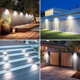 Peasur 1 Pack Solar Motion Lights Outdoor, Solar Security Light with 3 Modes, IP65 Waterproof Flood Lights Outside | Lumora