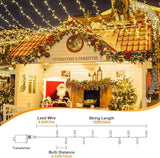 165FT 500LED String Lights LED Starry Fairy Light, Twinkle String Lights Decorative Lights with 8 Modes 30V Plug in | Lumora
