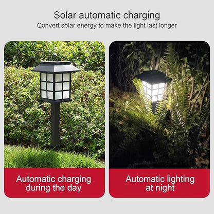 Bright Solar Pathway Lights, Weather-Resistant Solar Lamp Post for Path, Landscaping, and Driveway