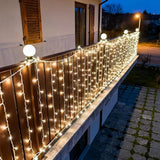 LUCKY SHINE 150 Warm White LED Christmas Lights, Commercial Grade 50 FT White Wire String Lights, UL Listed for | Lumora