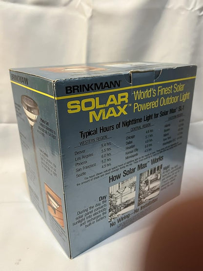 Brinkmann Solar Max Model SL-1 Tier-Style Garden Light
