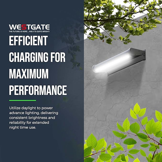 Solar Sign Light 1000LM - All-Night Outdoor Illumination for Commercial Signage, Billboard, Pathway & Entrances - 1ft Dual-CCT Waterproof LED Light in Robust Aluminum Alloy with Polycarbonate Cover