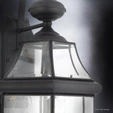 Urban Ambiance Luxury Colonial Outdoor Wall Light, Large Size: 20" H x 10.5" W, with Tudor Style Elements | Lumora