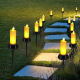 BlcTec Solar Candles Outdoor Waterproof, Realistic Flickering Flames LED Candles with IP65 High Rating Waterproof | Lumora