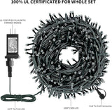 XTF2015 Christmas String Lights, 105ft 300 LED Christmas Lights 8 Modes Memory Function & Timer- UL Certified | Lumora