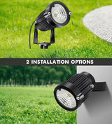 RGB Low Voltage Landscape Lights Color Changing 5W LED Landscape Lighting Outdoor Waterproof Remote Control for | Lumora
