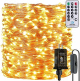 165Ft Ultra Long 500 LEDs String Lights Plug in, with Switch/Timer, Waterproof Dimmable - Decorative Outdoor Light | Lumora