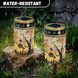 Halloween Pumpkin Solar Garden Lights Waterproof Solar Pathway Lights Outdoor Solar Lantern Halloween Decor Stake | Lumora