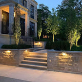 LEONLITE LED Low Voltage Deck Lights, 170LM 4.09inch Landscape Step Railing Fence Light, 12-36V AC/DC, Die-cast | Lumora