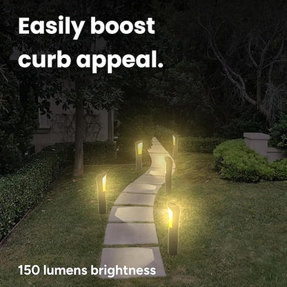 Techko SGL-406 Solar Garden/Path Light, Black