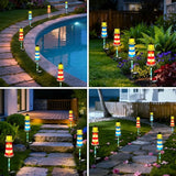 Solar Garden Lights Outdoor Decorations, 4 Packs Lighthouse Waterproof, Lights walkways Garden Decor for Outside | Lumora