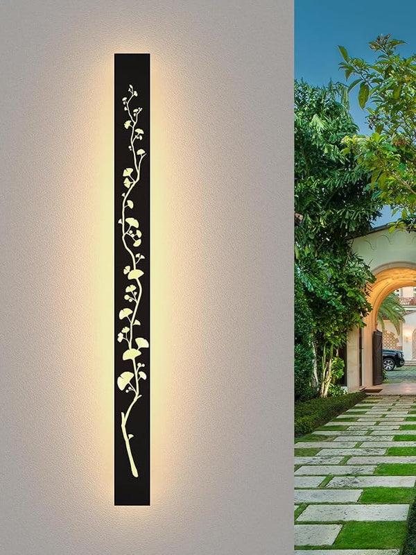 Modern Outdoor Wall Lights 39.4inch LED Long Wall Sconce 3000K Exterior Light Fixture Porch Lights 32W Exterior | Lumora