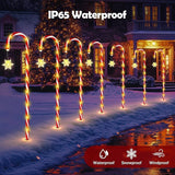 HELESIN Christmas Candy Cane Pathway Lights Outdoor 40.75in 110 LED Higher Christmas Candy Cane Lights with | Lumora