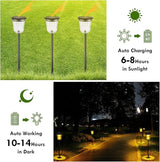 Solar Pathway Lights Super Bright 200 lumens with 2-in-1 Warm White and Daylight Modes, Solar Lights Outdoor | Lumora