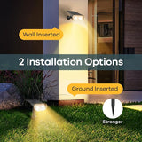 Linkind Solar Lights Outdoor Waterproof IP65, StarRay Dusk-to-Dawn Outdoor Solar Lights, 3 Lighting Modes Solar | Lumora