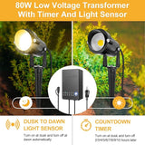 ZUCKEO All-in-One Low Voltage Landscape Lighting Kit, 5W LED Landscape Lights with Transformer, 120FT Wire and | Lumora