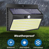 Solar Motion Sensor Outdoor Lights [138 LED/10 Packs] Solar Security Light Outdoor with 3 Lighting Modes Solar | Lumora
