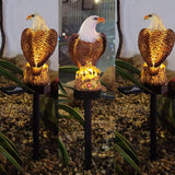 17in Solar Eagle Light, Resin Eagle Figurine Stake Light Garden Camping Eagle LED Light Outdoor Waterproof | Lumora