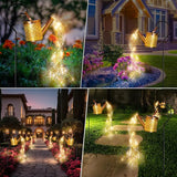 Solar Garden Light, Solar Watering Can Lights for Outside, Decorative Yard Light with - Outdoor Lighting Accessory | Lumora