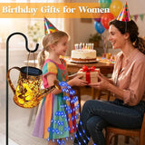 Solar Watering Can Lights, Unique Fairy Gifts for Women Mom Grandma Birthday, Waterproof Outdoor Garden Decor Large | Lumora