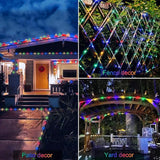 JMEXSUSS 8 Modes Solar Rope Lights Outdoor, 39.4ft 120LED Solar Rope Lights Outdoor Waterproof, PVC Tube Solar | Lumora