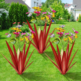 TOMBABY Garden Outdoor Butterfly Enlarge Thickened Wind Resistant Metal Agave Garden Art Metal Plant Country | Lumora