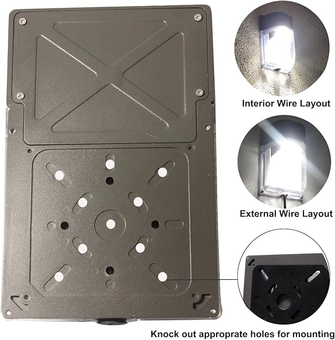 LED Wall Pack Light, 26W (150-250W Equivalent),with Photocell Dusk to Dawn,3000LM 5000k Daylight White,IP65 Outdoor Security Lights,ETL (2 Pack 26 Watt)
