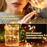 120 LED Fairy Lights, 14.7ft String Lights with Remote, 8 Modes Timer Twinkle Lights - Decorative Outdoor Light | Lumora