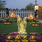 Tremdwoto Solar Watering Can Lights,Hummingbird Solar Lantern Watering can Landscape Lights for Garden | Lumora
