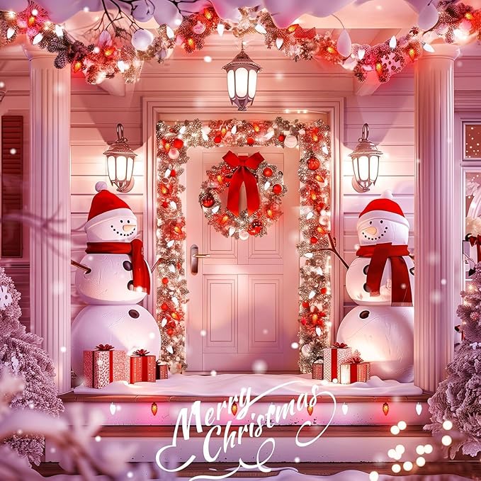 100 Feet Commercia Led Outdoor Christmas Lights, Waterproof C9 Christmas String Lights with 100 C9 Strawberry Bulbs | Lumora