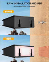 10 Pack Solar Fence Lights - 3 Modes, 9 Colors Outdoor Solar Lights, Waterproof IP 65, 35lm for Step, Stair, Deck | Lumora