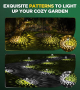 10 Pack Ultra Bright Solar Lights Outdoor Waterproof, from Dusk to Dawn Up to 12H Solar Light for Outside, Auto | Lumora