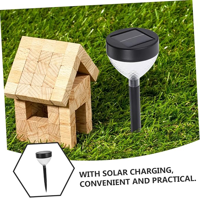 POPETPOP Solar Pathway Lights Outdoor Led Garden Lanterns Changing Decorative Landscape Lighting for Gardens and Patios and Design Enchanting Atmosphere Projector