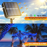 Lomotech Solar String Lights Outdoor - 2 Pack Total 66ft 200LED Solar Fairy Lights Waterproof 8 Modes Twinkle | Lumora