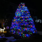 2 Pack Solar Christmas Lights Outdoor, 72FT 200 LED Solar String Lights with 8 Lighting Modes, IP65 Waterproof | Lumora