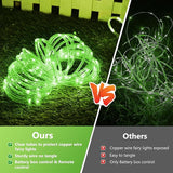 Jnaurb Battery Operated Rope Lights for Outside, 33FT 100LED 8 Modes Battery Operated String Lights, Waterproof | Lumora