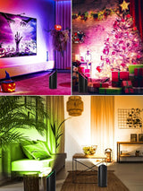ZUCKEO Indoor Uplighting RGB Floor Can Light LED Spotlight Uplights, 5W Indoor Color - Outdoor Security Flood Light | Lumora
