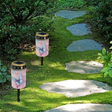 Butterfly Flower Solar Lights for Cemetery Gravesite Outdoor Solar Lights for Yard Decorative Cemetery Candle | Lumora