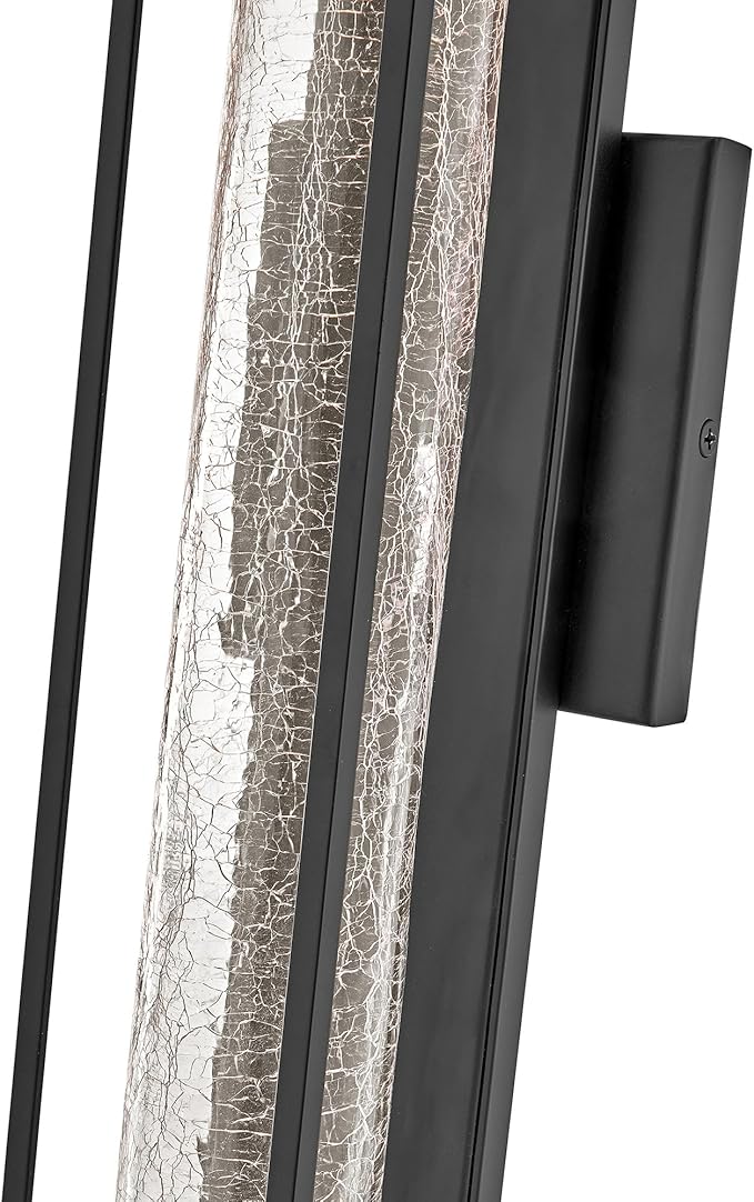Hinkley Vapor Large Wall Mount Lantern, Black | Lumora
